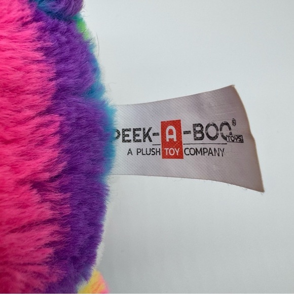 Colorful Plush Rainbow Stuffed Animal - Picture 5 of 5